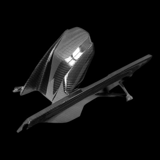 BMW S1000R S1000RR M1000RR Carbon Spritzschutz Kettenschutz ab 2019