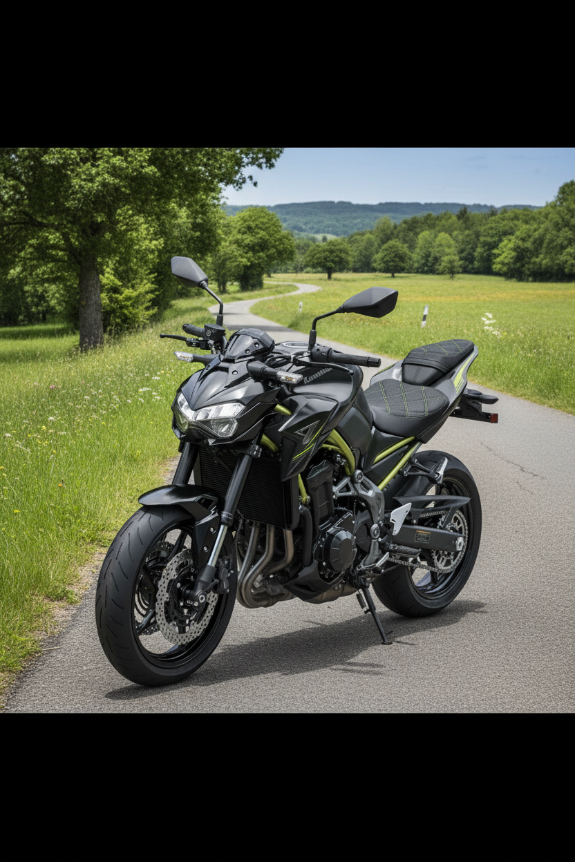 Kawasaki Z900 Komfort Sitzbank 2017-2024